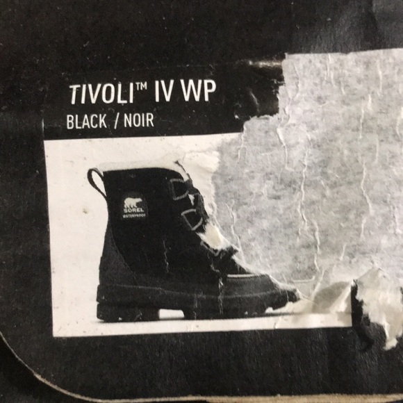 New Sorel Tivoli IV Waterproof insulated boots 6  BNIB NEW - Picture 6 of 7
